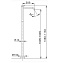 Смеситель для ванны Cisal Less New LN01451021 хром