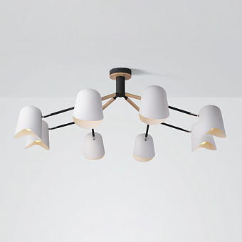 Люстра ImperiumLOFT Notch 101853-26 480Вт 8 лампочек E27