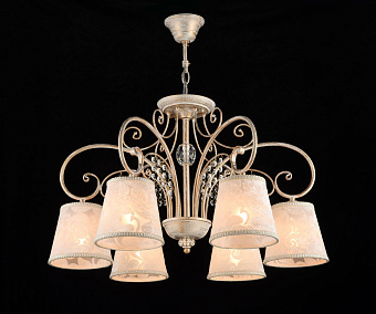 Светильник потолочный Freya Lorette FR2406-PL-06-WG 40Вт E14