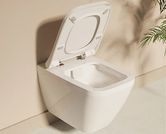 Унитаз подвесной VITRA Integra Square 7082B003-0075 безободковый без микролифта