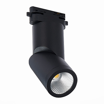 Трековый светильник ST Luce ST650.446.10 10Вт LED чёрный для однофазного трека