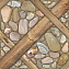 Матовый керамогранит BERYOZA CERAMICA Аризона GP 614515 коричневый 41,2х41,2см 1,7кв.м.