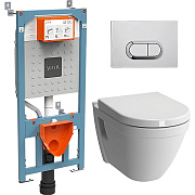 Инсталляция с унитазом VITRA S50 9003B003-7201
