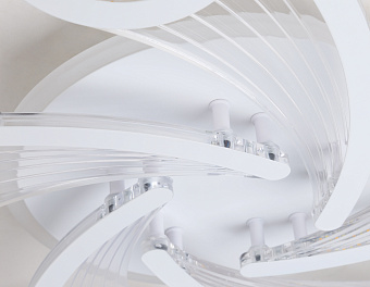 Люстра потолочная Ambrella ACRYLICA Original FA4476 98Вт 5 лампочек LED