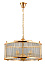 Люстра подвесная CRYSTAL LUX TADEO TADEO SP6 D600 GOLD/TRANSPARENTE 240Вт 6 лампочек E14
