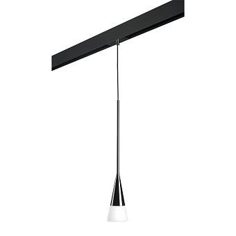 Трековый светильник Lightstar Conicita PRO804117 40Вт E14 белый для однофазного трека