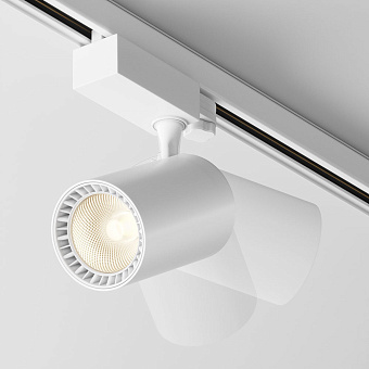 Трековый светильник Maytoni Vuoro TR029-3-26W3K-M-W 26Вт LED белый для трёхфазного трека