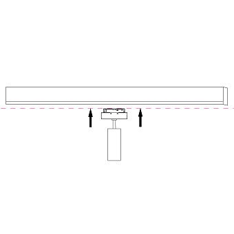 Магнитный трековый светильник Maytoni Focus LED TR019-2-10W4K-MG 10Вт LED матовое золото
