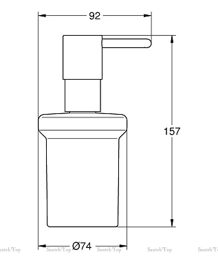 Дозатор GROHE Essentials 40394001 хром