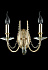 Бра CRYSTAL LUX VICTORIA Victoria AP2 Gold/Amber 120Вт E14