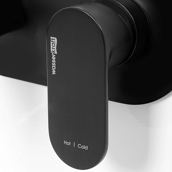 Смеситель для раковины WASSERKRAFT Elbe 7430 чёрный