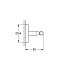 Крючок GROHE BauCosmopolitan 40461001 хром