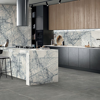 Полированный керамогранит ABK Sensi Signoria PF60008838 Lilac Grey Lux R 280х120см 6,72кв.м.