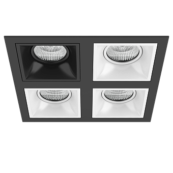 Светильник точечный встраиваемый Lightstar Domino D54707060606 50Вт GU5.3