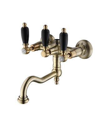 Смеситель для ванны CAPRIGO ADRIA-CLASSIC BLACK EDITION 03B-518-vot бронза
