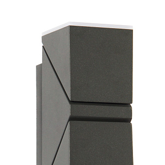 Светильник архитектурный Favourite Pilon 3027-2W 13Вт IP54 LED чёрный