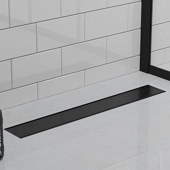 Душевой лоток Paini CH650KC 65х65см горизонтальный сток с решёткой под плитку и опорами