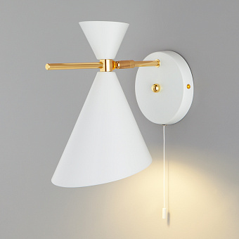 Светильник настенный Eurosvet Apart 70114/1 белый 60Вт E14