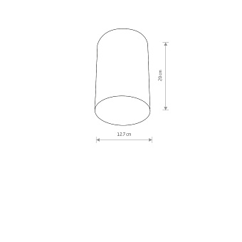 Светильник точечный накладной Nowodvorski Point Plexi L 6528 20Вт E27