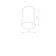 Светильник точечный накладной Nowodvorski Point Plexi L 6528 20Вт E27