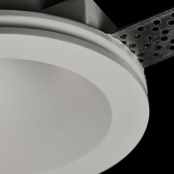 Светильник точечный встраиваемый Maytoni Gyps Modern DL002-1-01-W 35Вт GU10