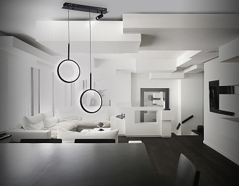 Люстра подвесная Ambrella COMFORT LineTech FL5274 38Вт 3 лампочек LED