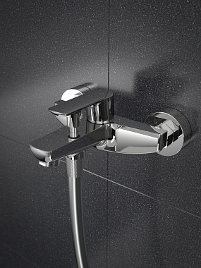 Смеситель для ванны Azario SEVIO AZ-15950501 хром