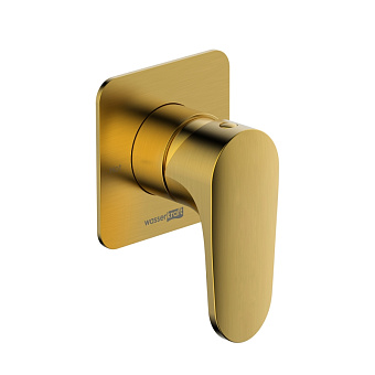 Смеситель для душа WASSERKRAFT Havel 3600 3651 золотой