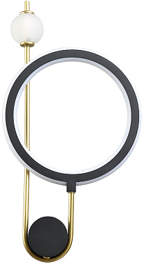 Бра CRYSTAL LUX CORIDA CORIDA AP25W LED BLACK/GOLD 25Вт LED