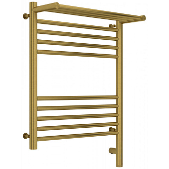 Полотенцесушитель СУНЕРЖА Богема 3.0 с 1 полкой 051-5807-6050 состаренная латунь