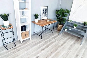 Виниловый ламинат Alpine Floor Дуб Выбеленный ЕСО 182-8 1220х183х4мм 43 класс 2,23кв.м