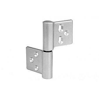 Петля накладная AGB Twin 88х88мм хром