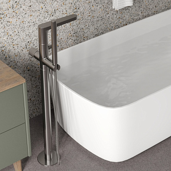 Смеситель для ванны WASSERKRAFT Tauber 6400 6421 никель