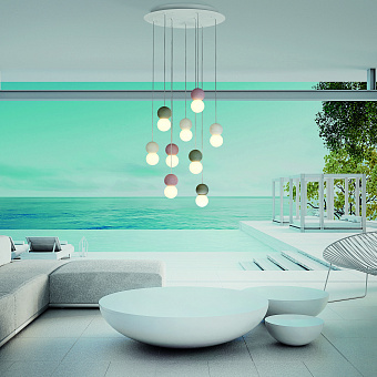 Люстра подвесная Mantra GALAXIA 7621 180Вт 9 лампочек E27