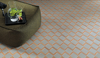 Керамическая мозаика Atlas Concord Италия NID AAOJ Nid Natural Mosaico Domino 29,7х30,6см 0,55кв.м.