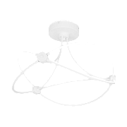 Светильник потолочный Eurosvet PETTO 90246/6 белый Smart 100Вт LED