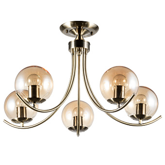 Люстра потолочная Arte Lamp SCARLETT A2715PL-5AB 60Вт 5 лампочек E27