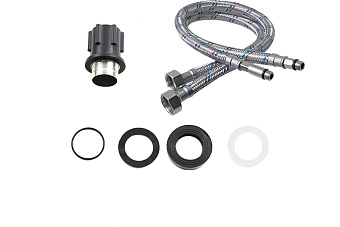 Смеситель для кухни MELANA Elastico 610401B гибкий излив сатин