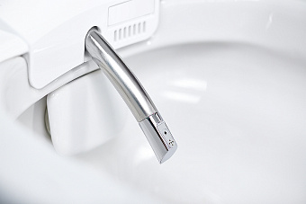 Унитаз подвесной VITRA V-Care 5674B003-6193 безободковый с микролифтом