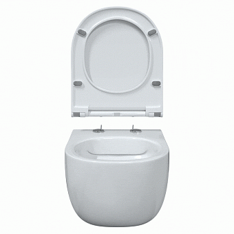 Унитаз подвесной BERGES EGO 082111 безободковый с микролифтом