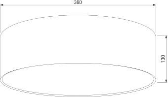 Светильник потолочный TK Lighting Rondo 3229 15Вт E27