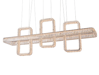 Светильник подвесной Newport 8230 8233+1/S chrome 103Вт LED