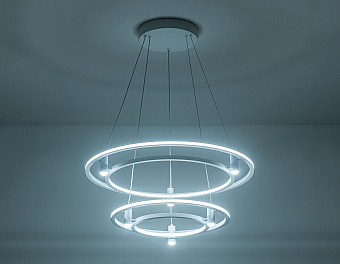 Люстра подвесная Ambrella COMFORT LineTech FL5542 90Вт 10 лампочек LED