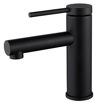 Смеситель для раковины Abber Emotion AF8810B чёрный матовый