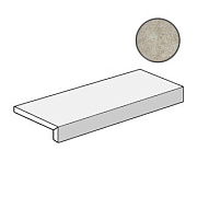 Плитка для ступеней Atlas Concord Италия Aix A0TT Cendre Elemento L Grip 15х75см 0,113кв.м. неполированная