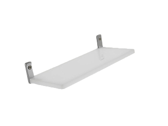 Полка в ванную Stil Haus Mizar MZ04(08) 1-ярусная 11х60см хром