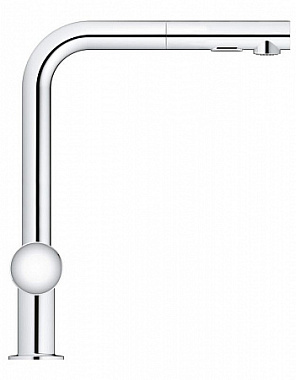 Смеситель для кухни GROHE Minta 30274000 выдвижной излив хром