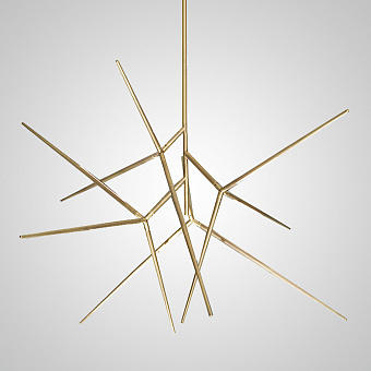 Люстра потолочная ImperiumLOFT Flask 193434-23 36Вт 12 лампочек LED