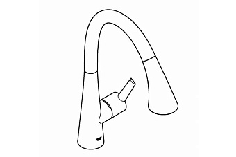 Смеситель для кухни GROHE Zedra 32294DC2 выдвижной излив сталь