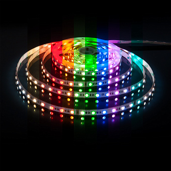 Светодиодная лента Elektrostandard a053702 5050 24Вт/м 5000мм IP20 RGB/дневной свет